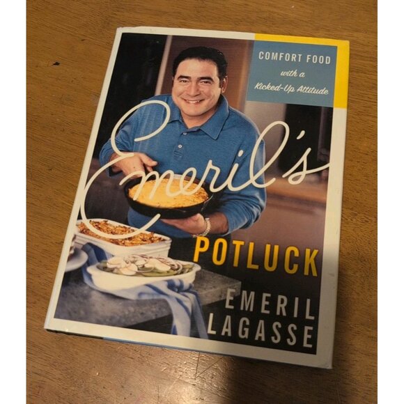 Emeril's Potluck By Emeril Legasse  2004 First Edition Autographed/signed - Picture 11 of 11
